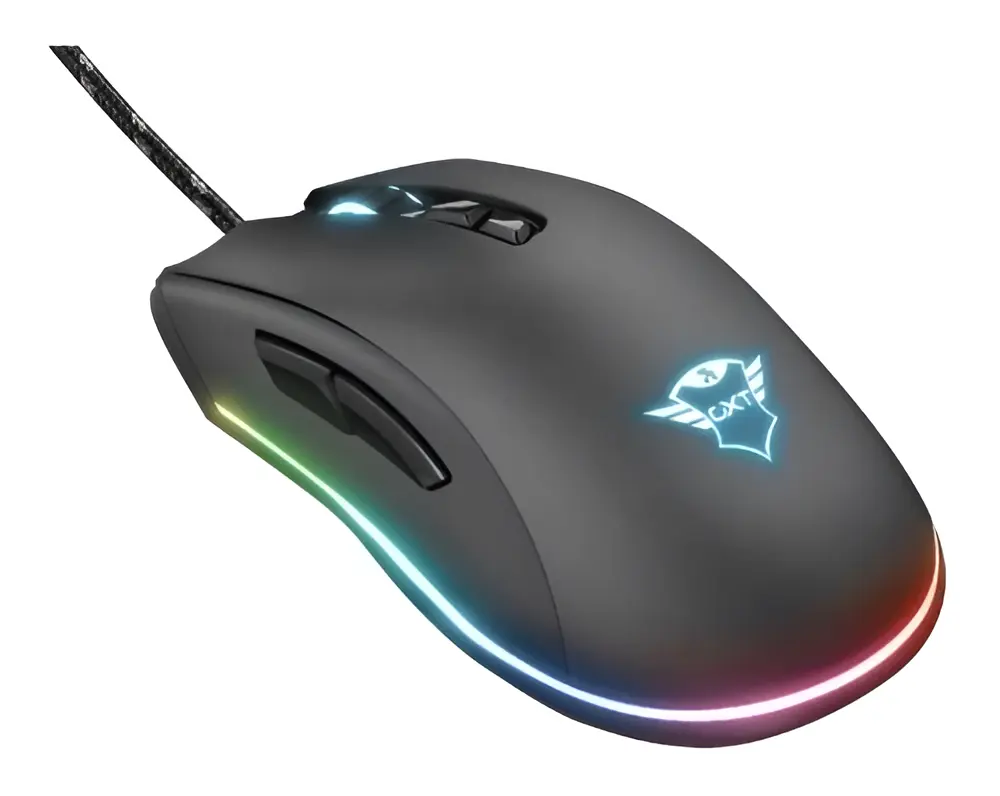 Mouse Gamer Trust Kudos Gxt 900 -  Color Negro
