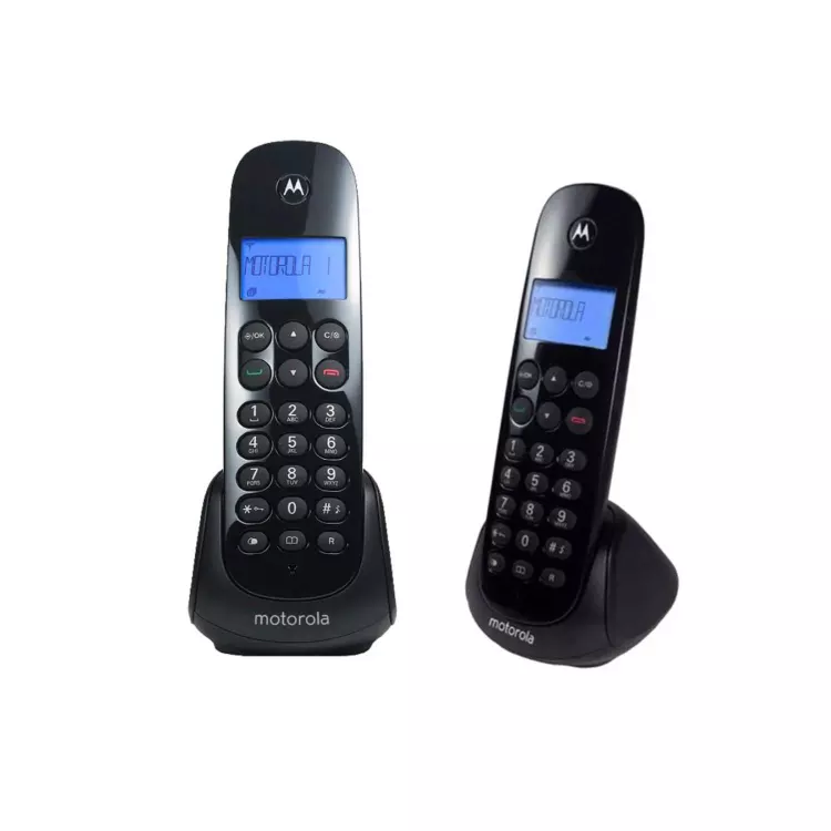 Telefono Sobremesa Digital Inalambrico Negro M750