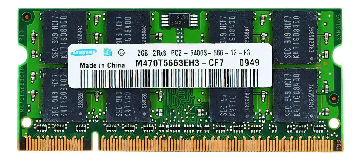 Memoria RAM para Portátil SAMSUNG DDR2