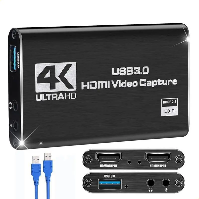 Capturadora HDMI 4K
